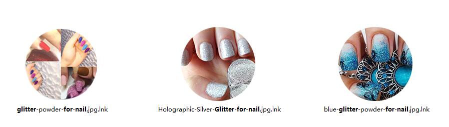 glitter powder for nail