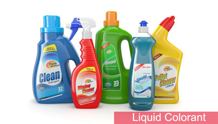 Colorants liquides pour produits chimiques quotidiens