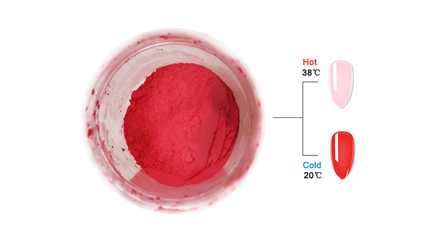 Poudre Pigment Thermochromique - Change De Couleur à 31°C (88°F) - Pour Résine, Peinture, Art - 10g - Couleurs Assorties