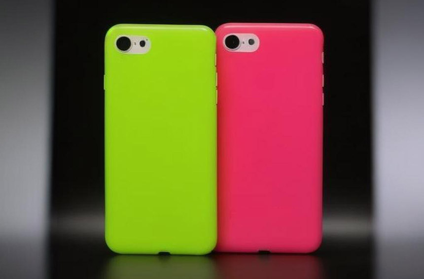 Coque de téléphone fluorescente