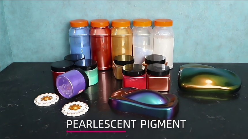 Mica based Pearlescent pigments