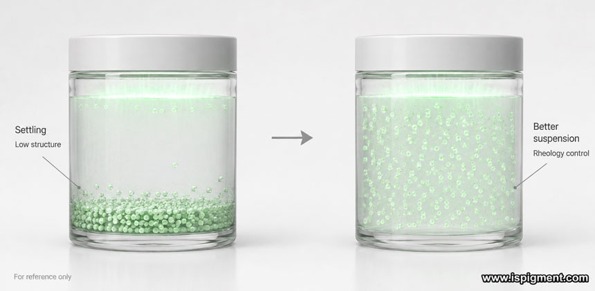 glow-pigment-settling-rheology-control