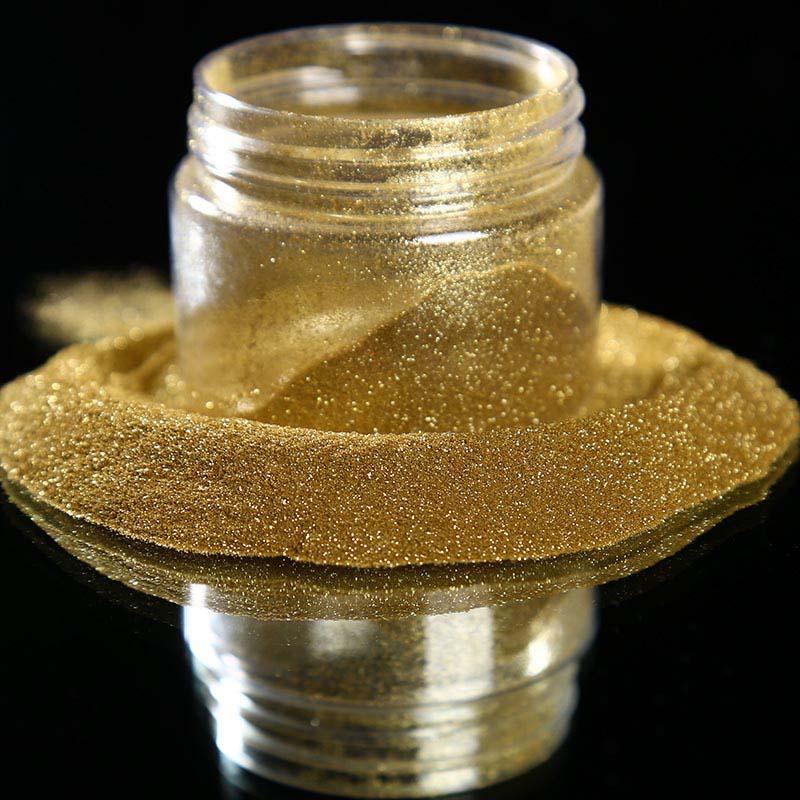 chrome gold glitter powder