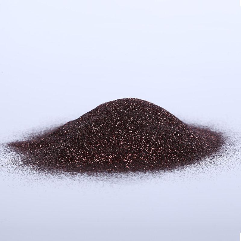 solvent resistant brown glitter dust
