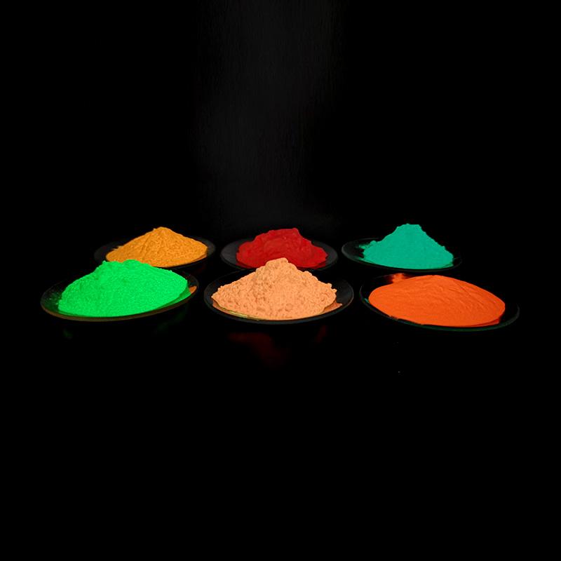 Sable Fluorescent Lumineux - 120g (jaune-vert & Rose), Poudre Photoluminescente Pour Décoration DIY