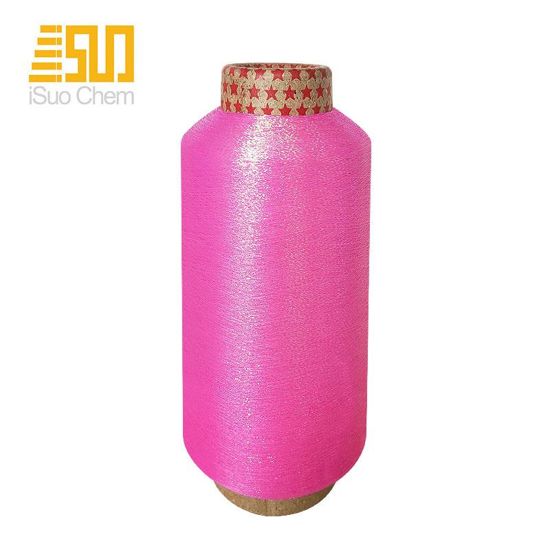 fil de fibre métallique rose