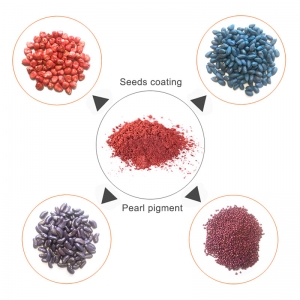 pigment perlé pour graines