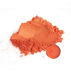 poudre de pigment de mica orange