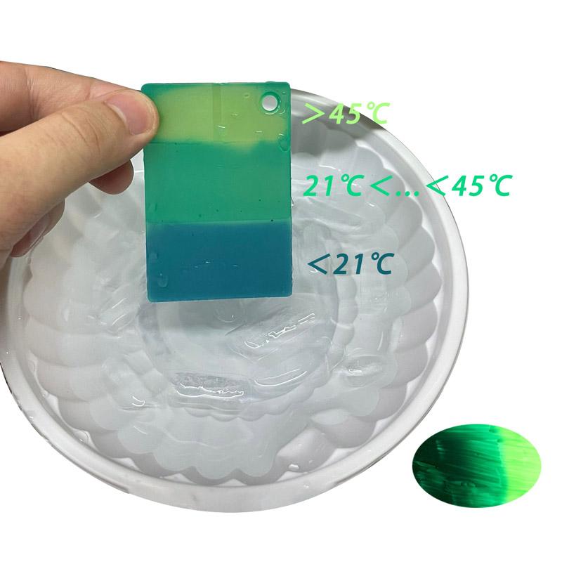 Pigment thermochromique triple