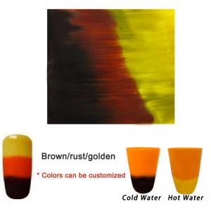 Pigment thermochromique triple