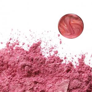 fil de fibre métallique rose