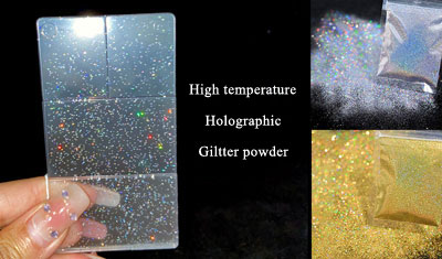 Analyse complète de ce qu'est la poudre pailletée holographique laser haute température