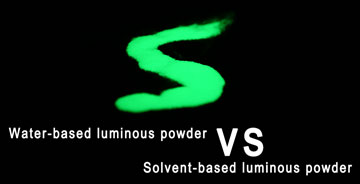 Illuminez votre vie : comprendre les avantages de la poudre lumineuse à base de solvant et à base d'eau d'iSuoChem