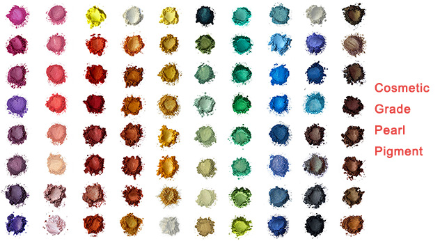  iSuoChem carte de couleur de pigment de perle
