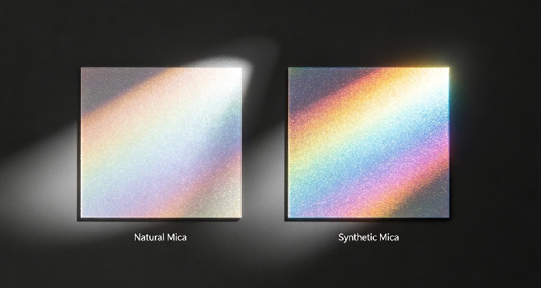 Poudre de mica synthétique ou mica naturel : lequel est le meilleur pour les cosmétiques en 2026 ?