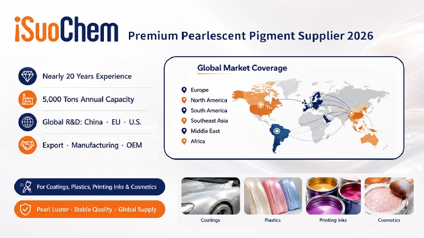 Évaluation approfondie des 5 principaux fabricants de pigments nacrés (2026) : Guide de sélection, des obstacles techniques à l’adaptation aux scénarios