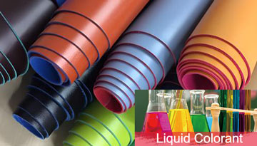 Colorant liquide pour le domaine du cuir